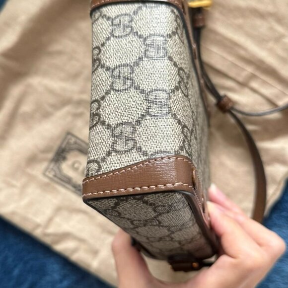 Authentic Gucci Horsebit 1955 mini crossbody bag - Picture 6 of 7